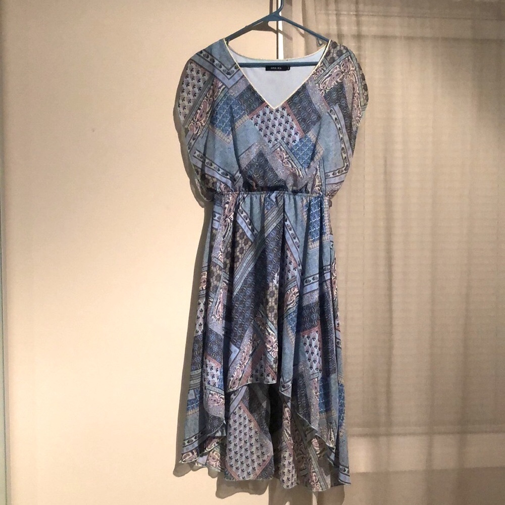 Blue Casual Dress